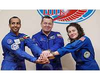 Emirati astronaut returns home to hero's welcome