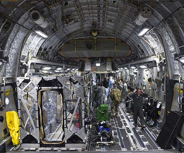 U.S. moved 60 planeloads of equipment out of Afghanistan, Pentagon says