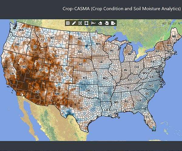 NASA data powers new USDA Soil Moisture Portal