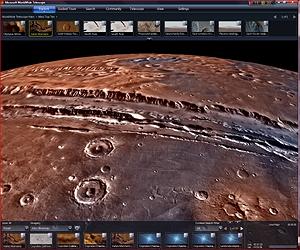Dusty, Acidic Glaciers Could Explain Layered Deposits on Mars