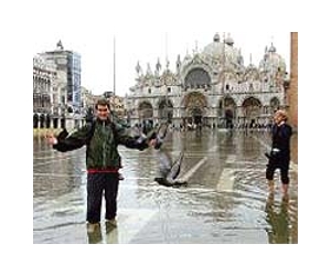Venice turns to floating barriers to ward off flood threats