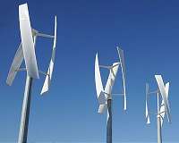 Breakthrough research for testing and arranging vertical axis wind turbines
