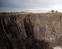 No, Victoria Falls has not run dry