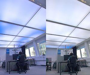 Sky light sky bright - in the office
