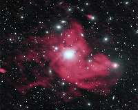 VLA gives new insight into galaxy cluster's spectacular 'mini-halo'