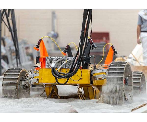 NASA's VIPER prototype motors through Moon-like obstacle course