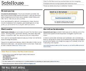 Wall Street Journal launches WikiLeaks rival
