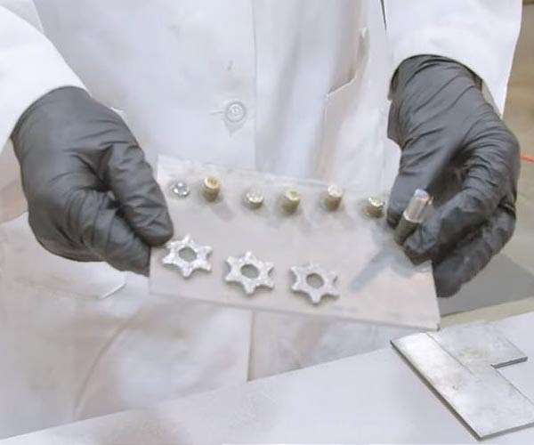 Martian rock-metal composite shows potential of 3D printing on Mars