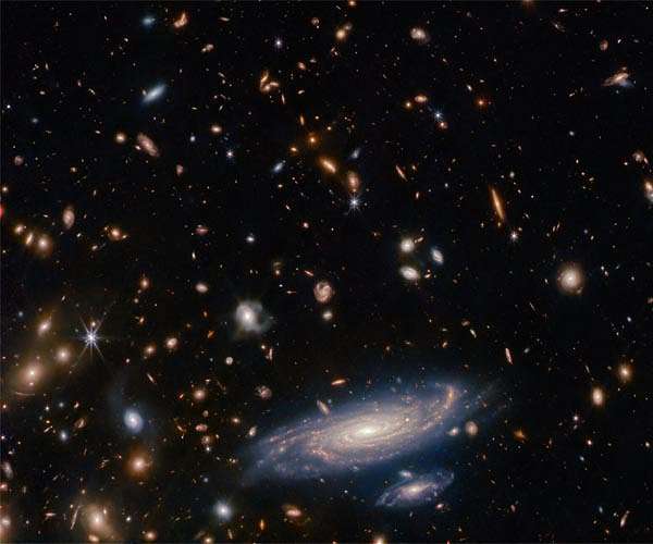 A spiral amongst thousands