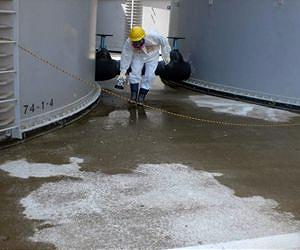 TEPCO to drain two more tanks at Fukushima nuclear plant