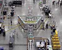 NASA's supersonic X-59 QueSST coming together at Skunk Works