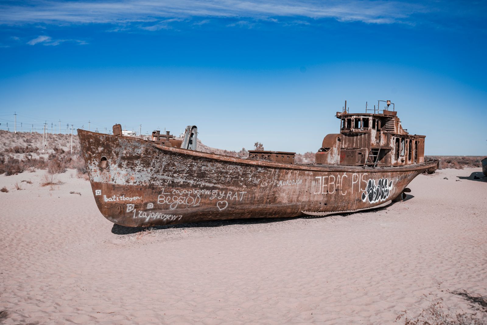 What happened when engineers finally closed a small dam across a shrinking inland sea, and how did one half of it come back while the other half kept dying?