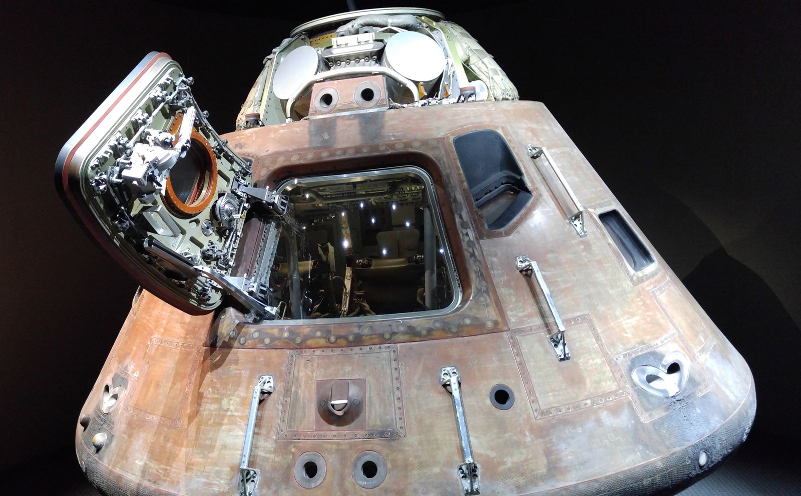 Michael Collins Columbia command module